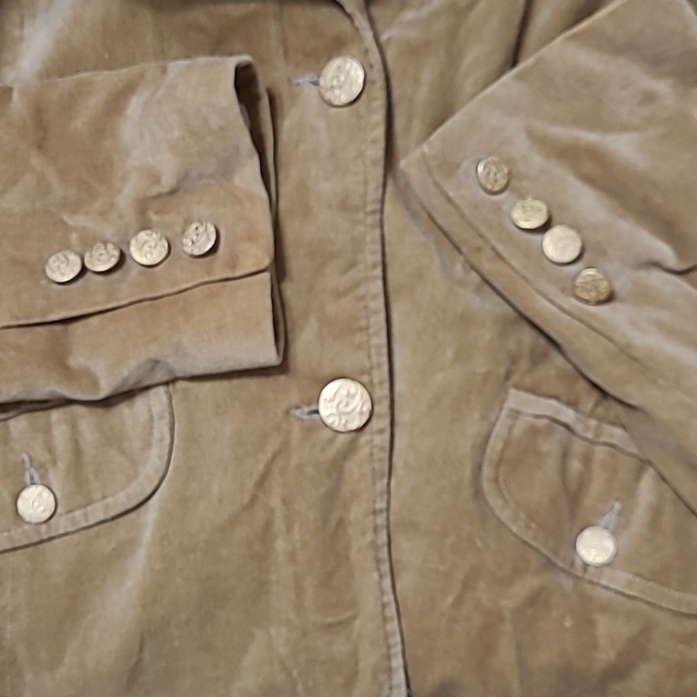 Old Navy women's lined velour jacket size Large - Picture 6 of 13